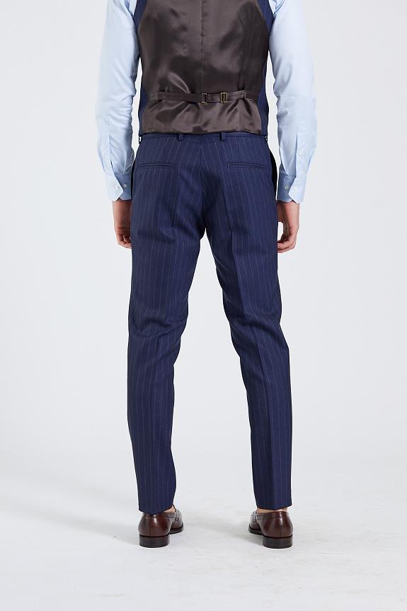 Onesto Palermo Navy Pinstripe-4